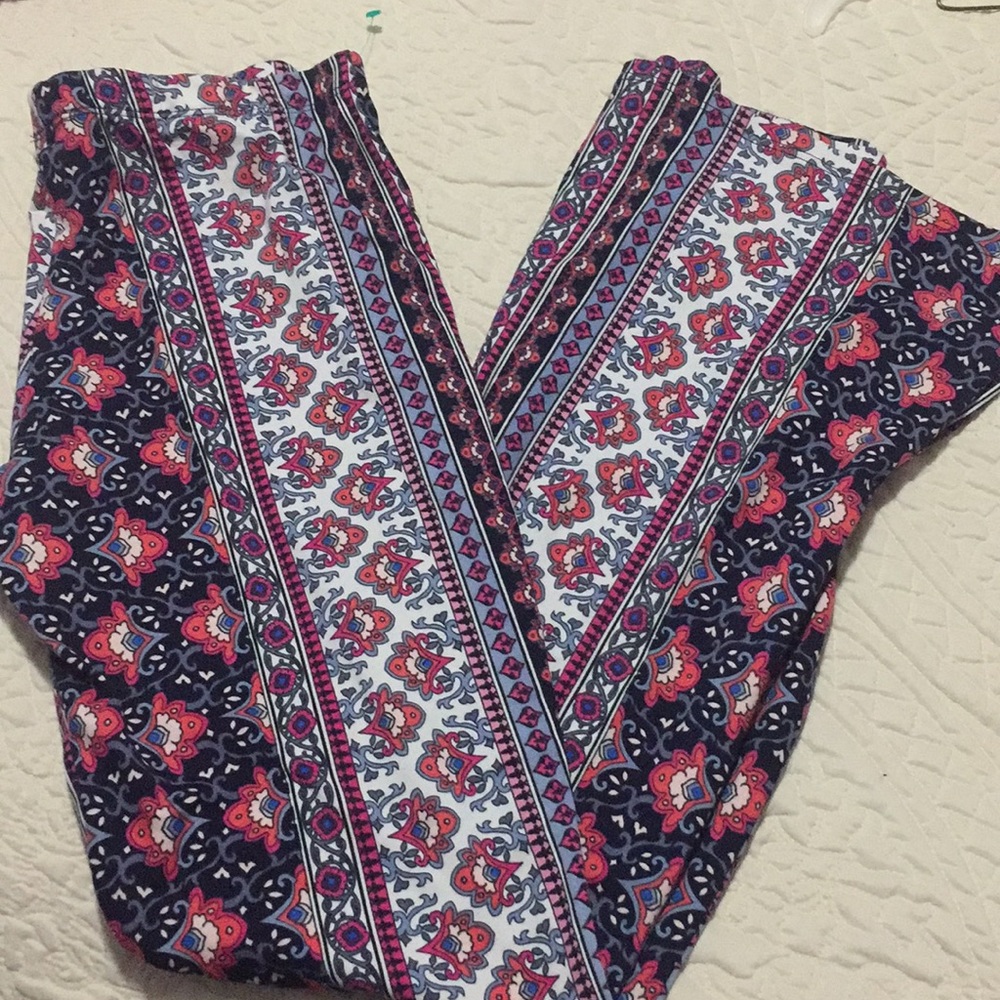 Blue Planet flare pants
